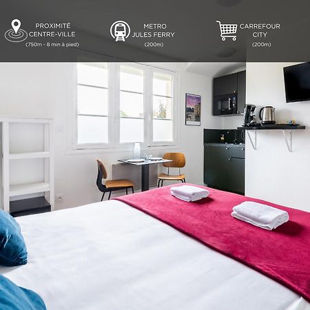 Lik Apparts Thabor Rennes Bagian luar foto