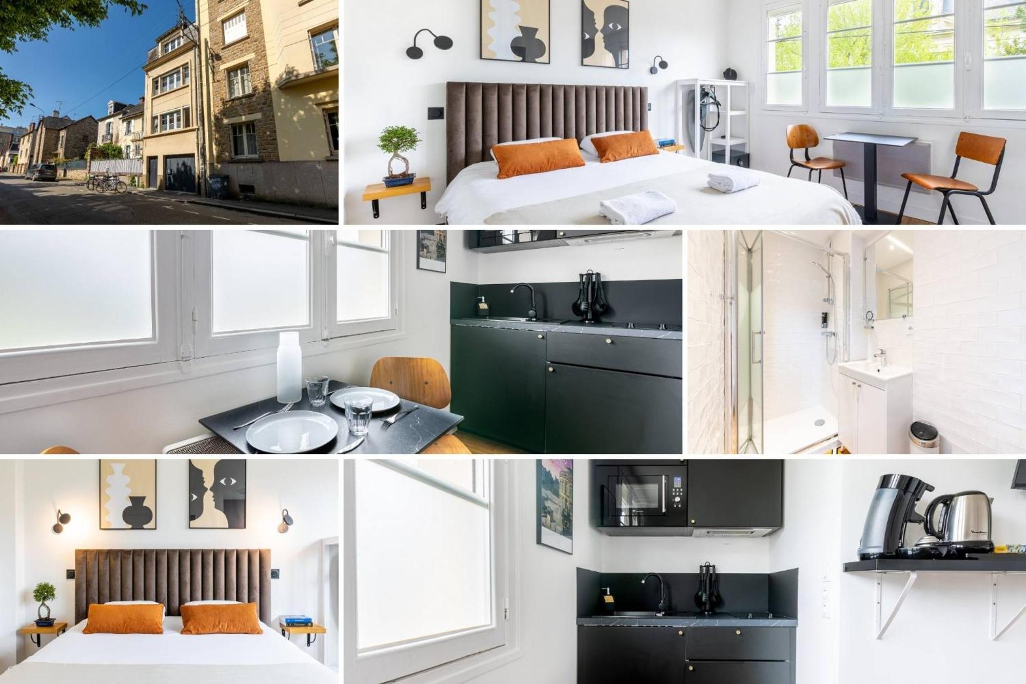 Lik Apparts Thabor Rennes Bagian luar foto