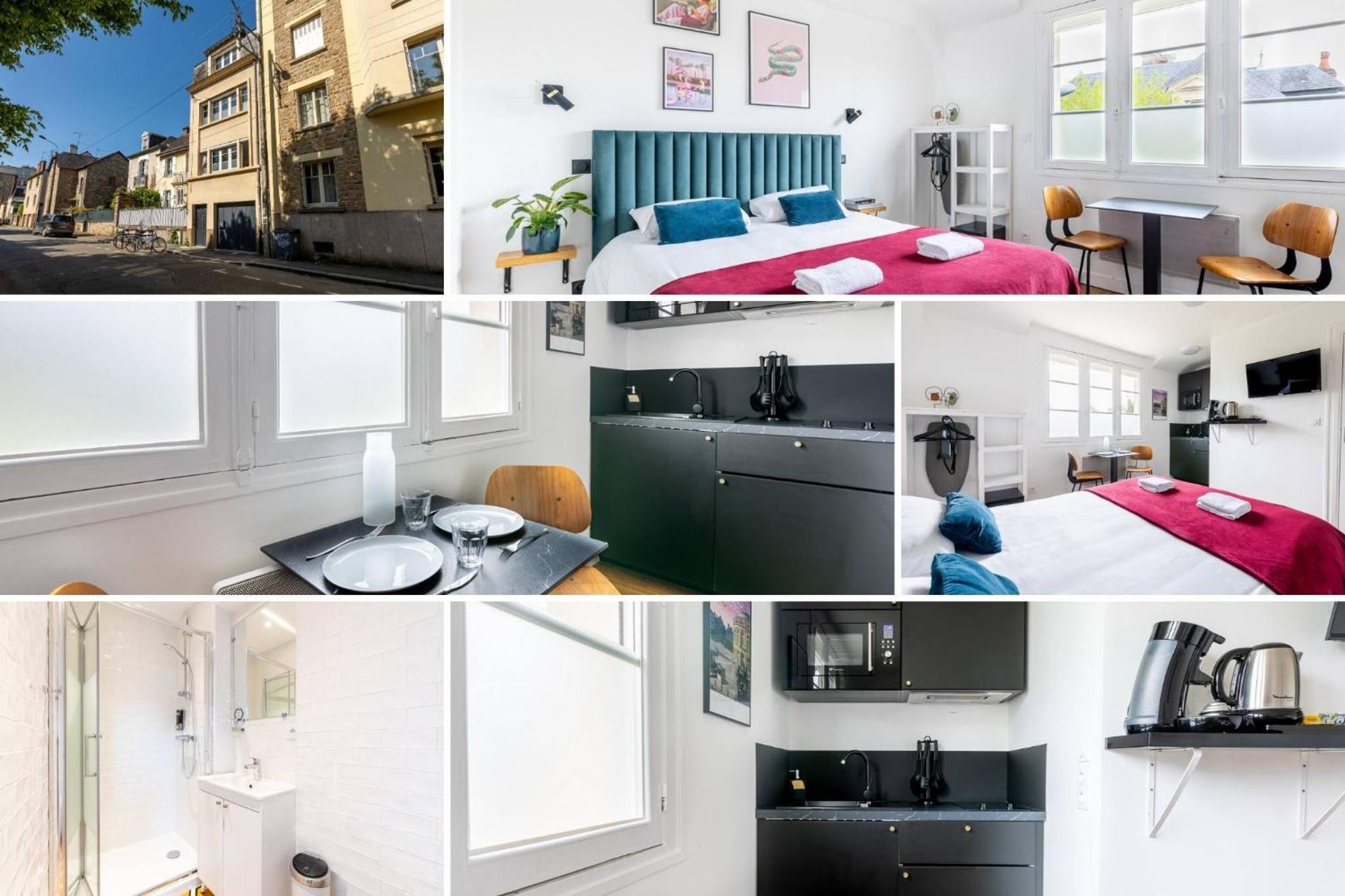 Lik Apparts Thabor Rennes Bagian luar foto