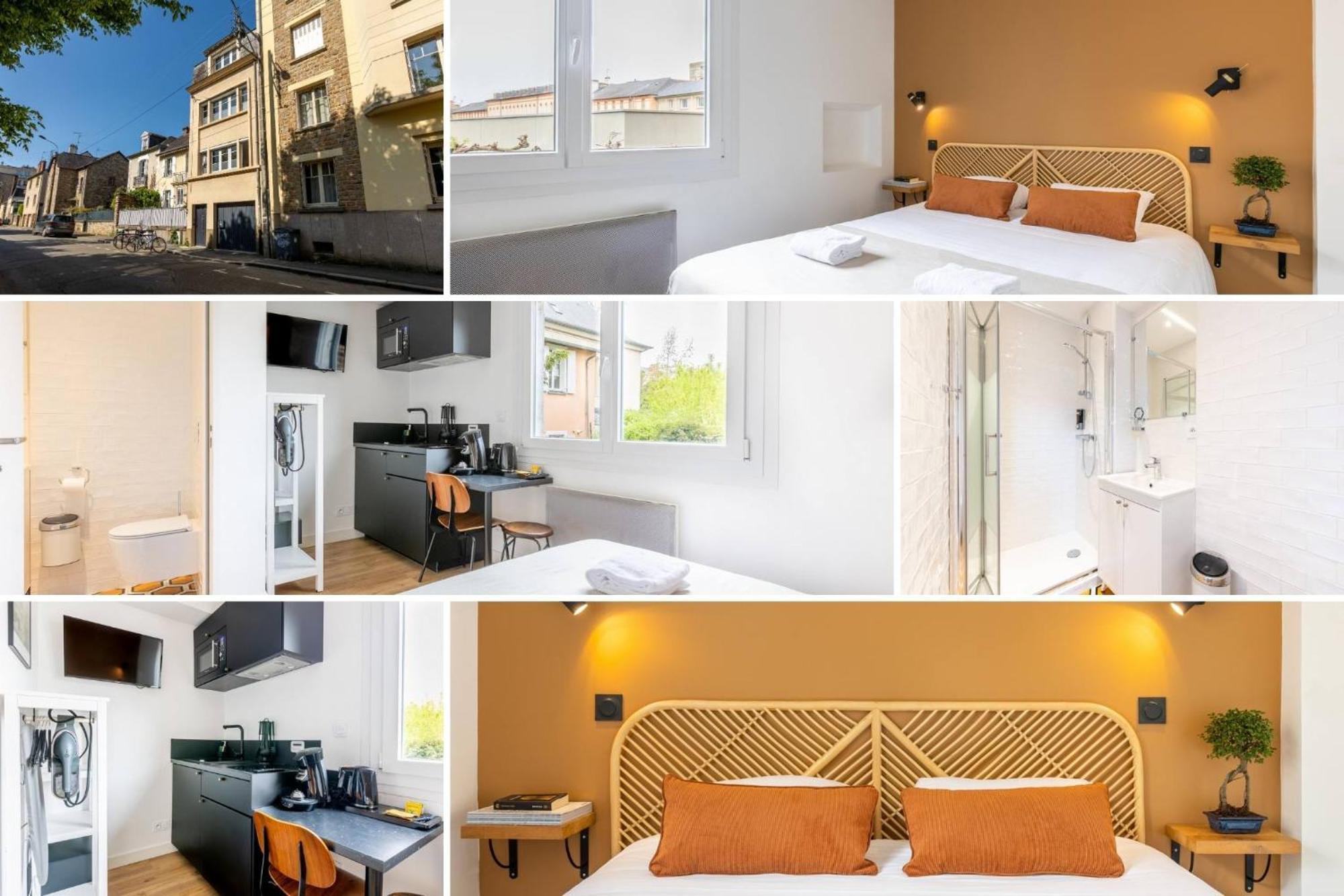 Lik Apparts Thabor Rennes Bagian luar foto