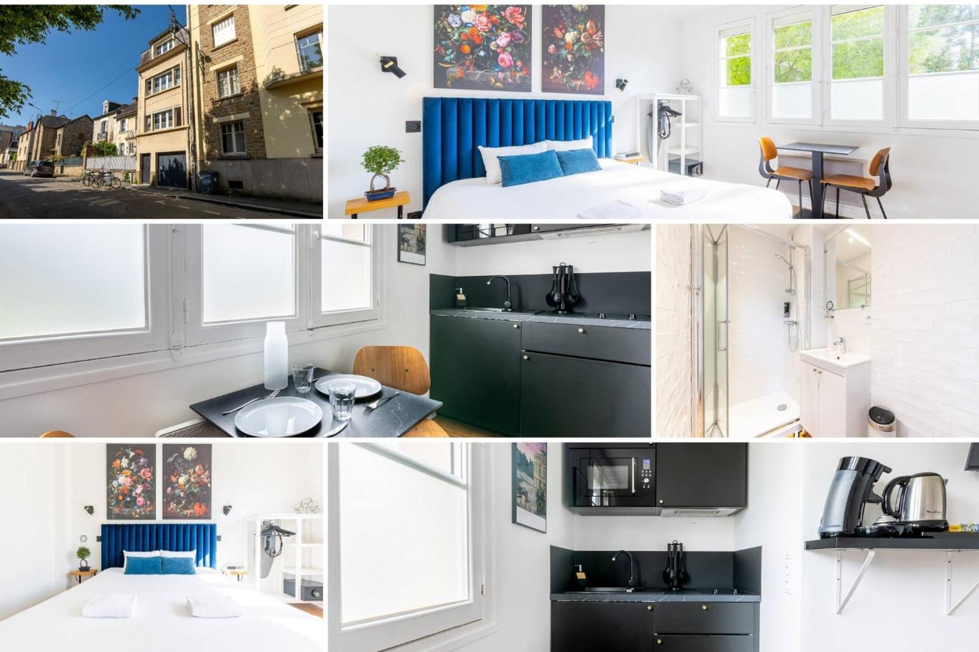 Lik Apparts Thabor Rennes Bagian luar foto